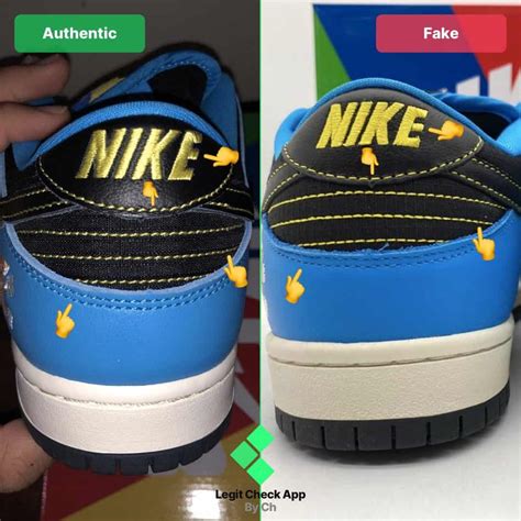 fake nike sb space jam|fake nike dunks heel check.